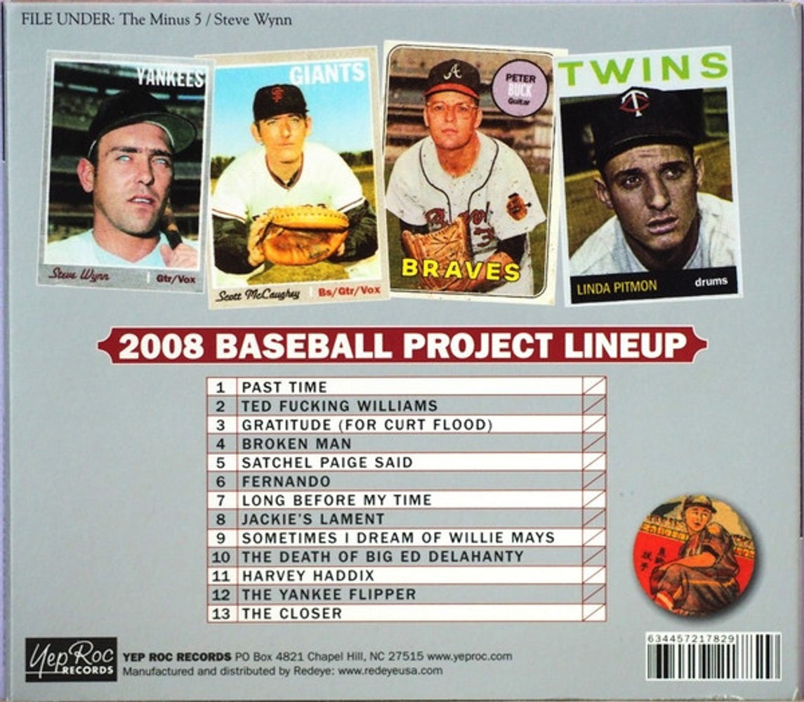 The Baseball Project – Vol. 1: Frozen Ropes & Dying Quails Music CD