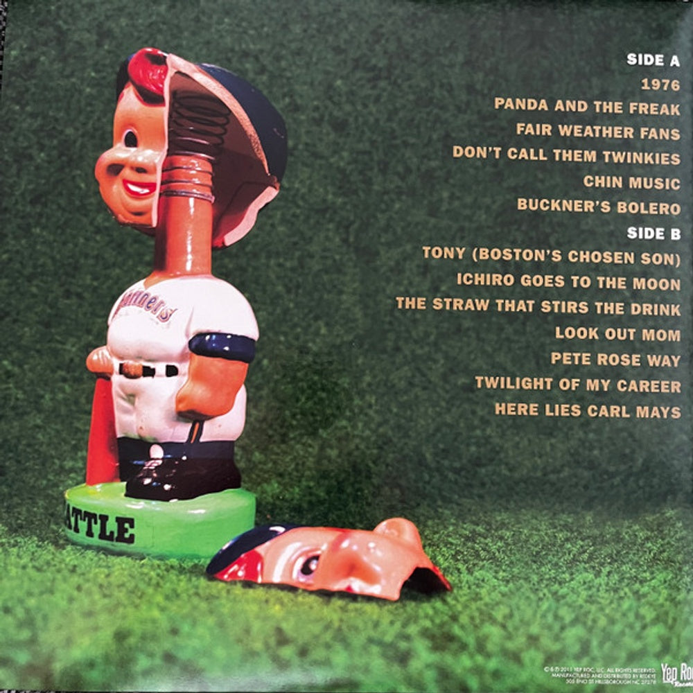 The Baseball Project – Volume 2: High And Inside (Clear Green LP Vinyl) Vinyl Record