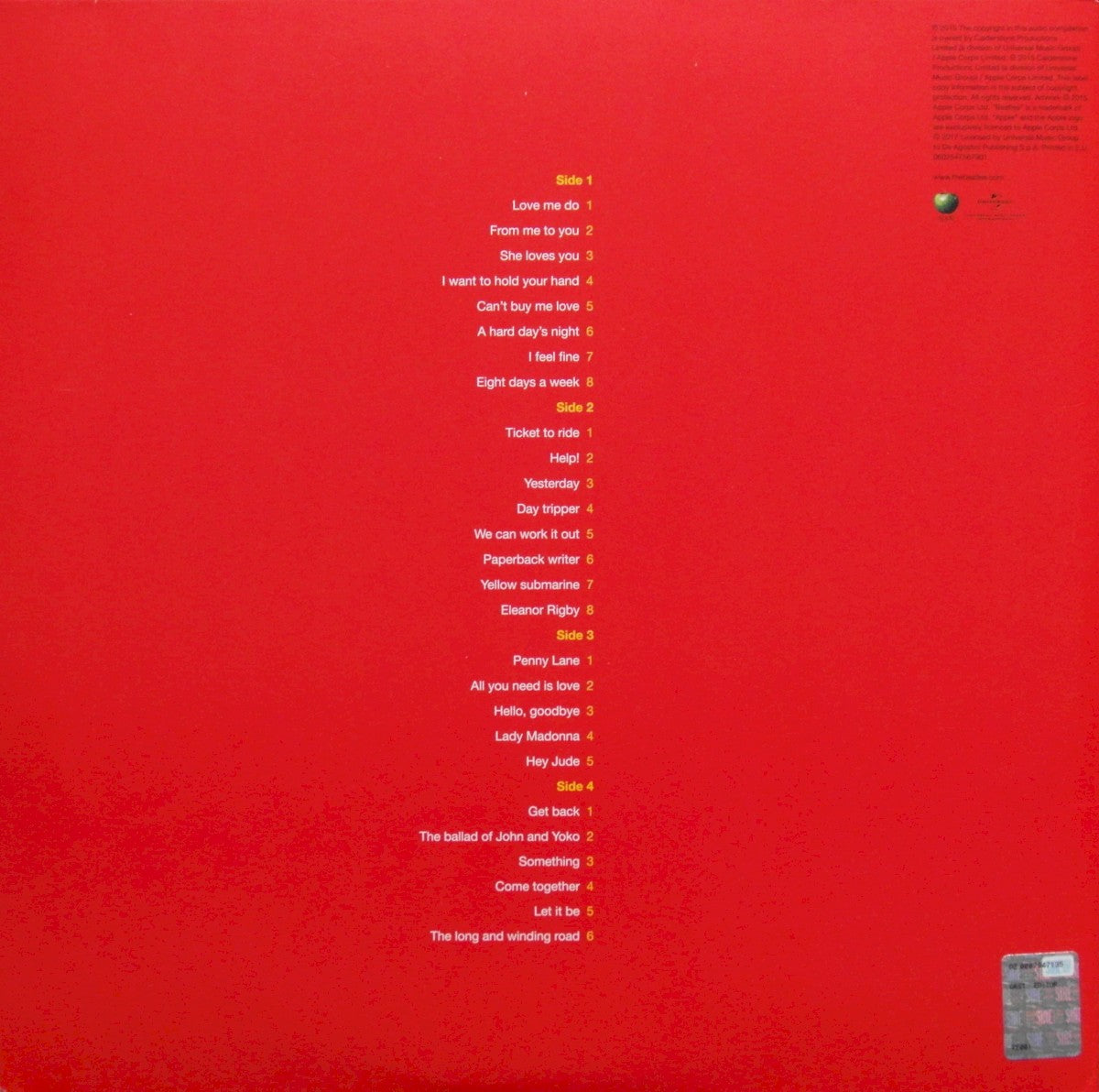 The Beatles – 1 (2-LP Vinyl) Vinyl Record