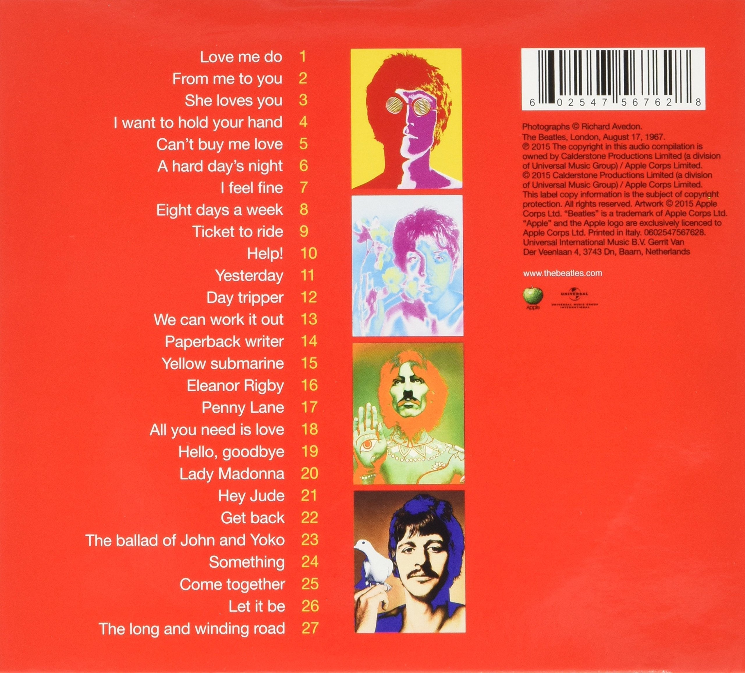 The Beatles – 1 Music CD