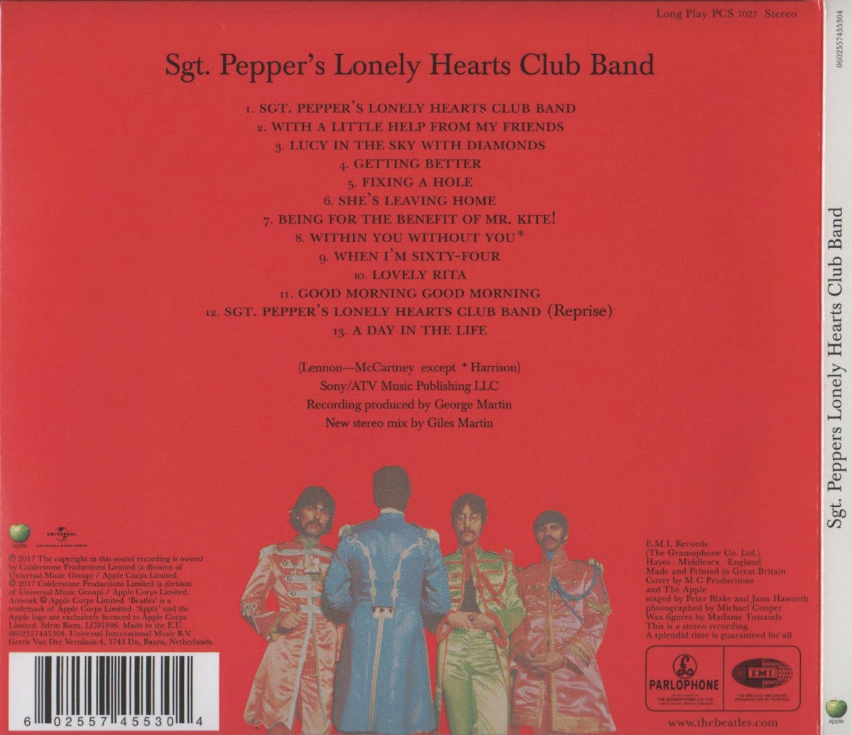 The Beatles – Sgt. Pepper's Lonely Hearts Club Band Music CD