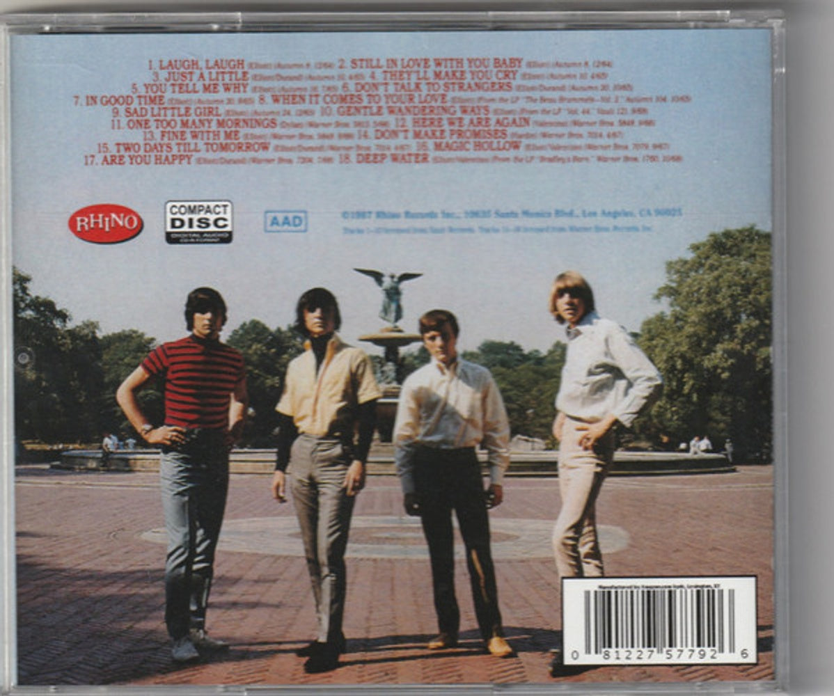 The Beau Brummels – Best of Music CD
