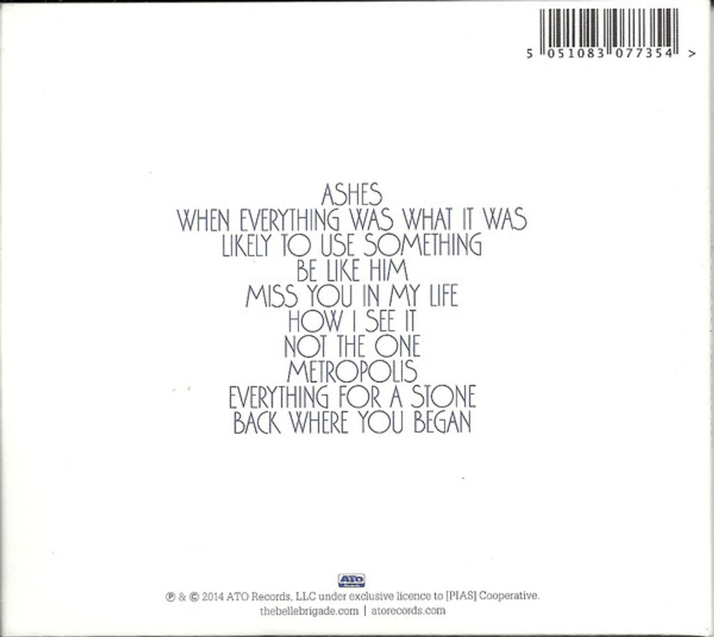The Belle Brigade – Just Because Music CD