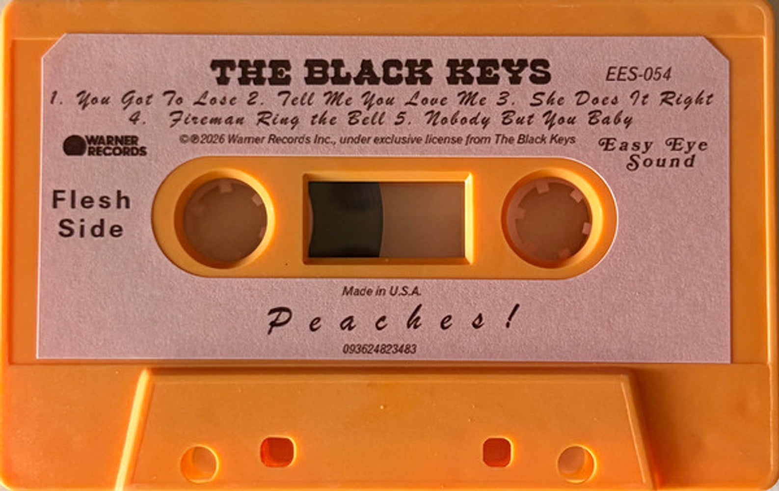 The Black Keys – Peaches! Music Cassette Tape