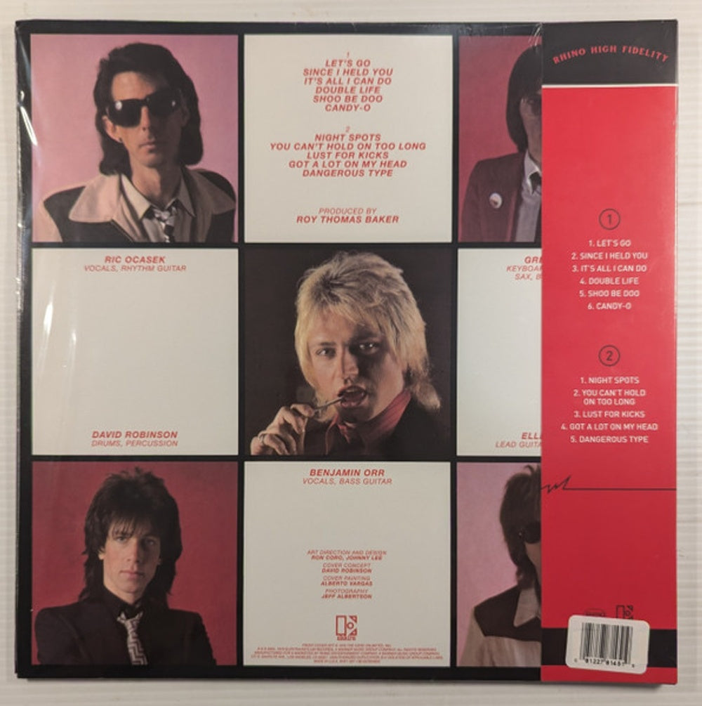 The Cars – Candy-O (LP Vinyl) Vinyl Record