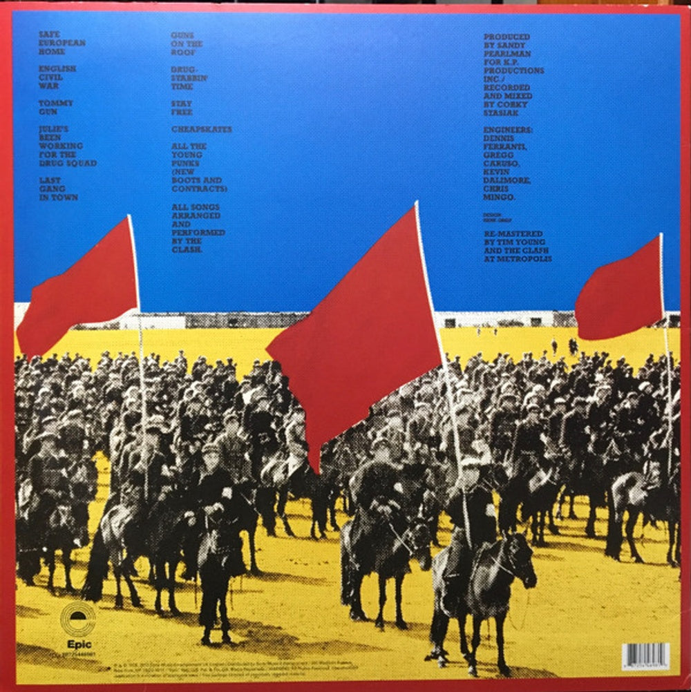 The Clash – Give Em Enough Rope (LP Vinyl) Vinyl Record