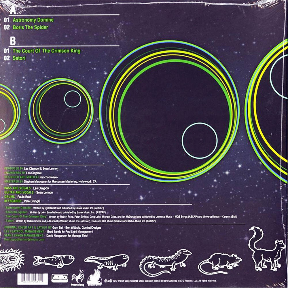 The Claypool Lennon Delirium – Lime And Limpid Green (LP Vinyl) Vinyl Record