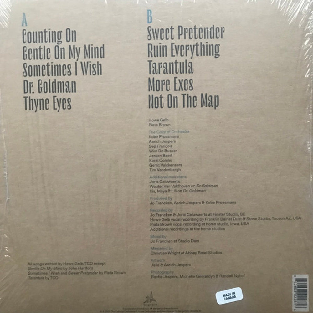 The Colorist Orchestra & Howe Gelb – Not On The Map (LP Vinyl) Vinyl Record