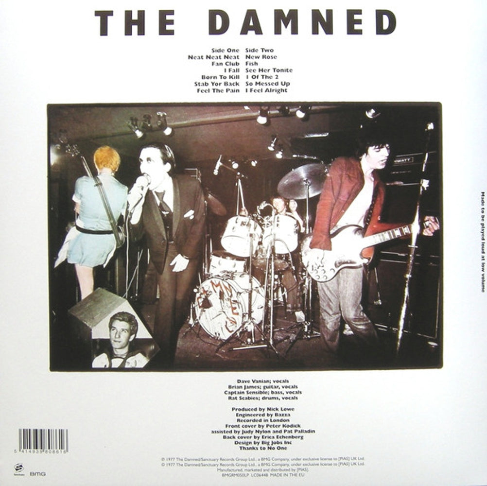 The Damned – Damned Damned Damned (LP Vinyl) Vinyl Record