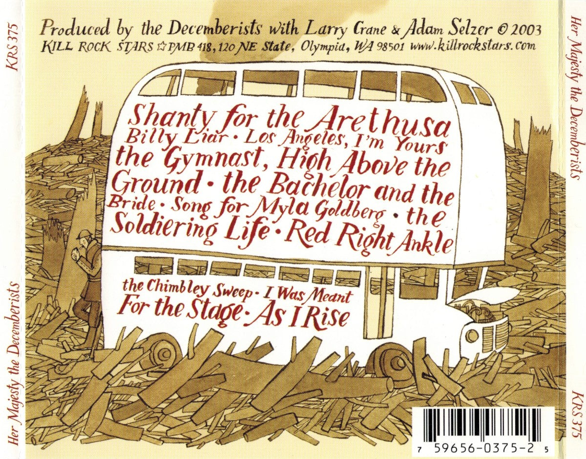 The Decemberists – Her Majesty, The Decemberists Music CD