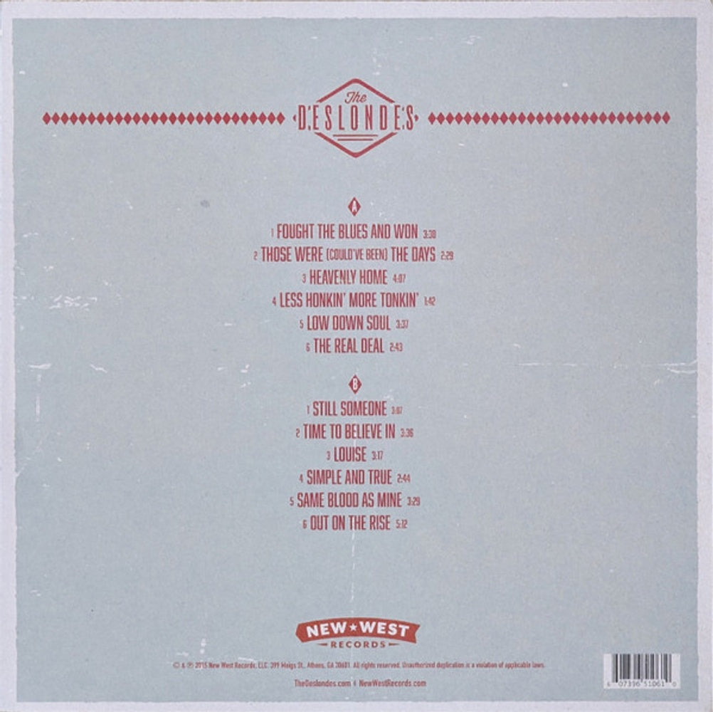 The Deslondes – The Deslondes (LP Vinyl) Vinyl Record