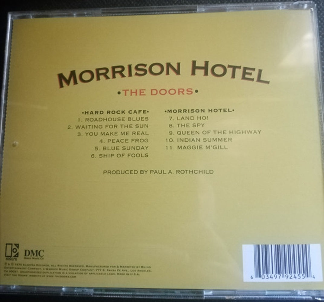 The Doors – Morrison Hotel Music CD