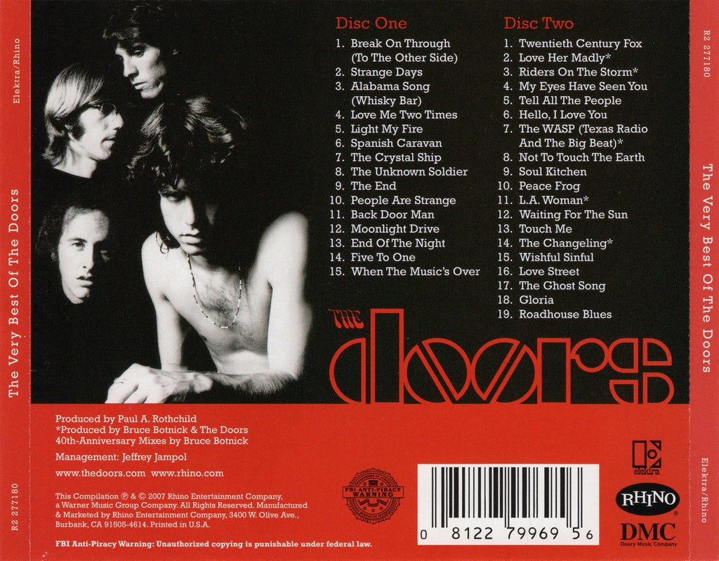 The Doors – The Very Best Of The Doors (2-CD)