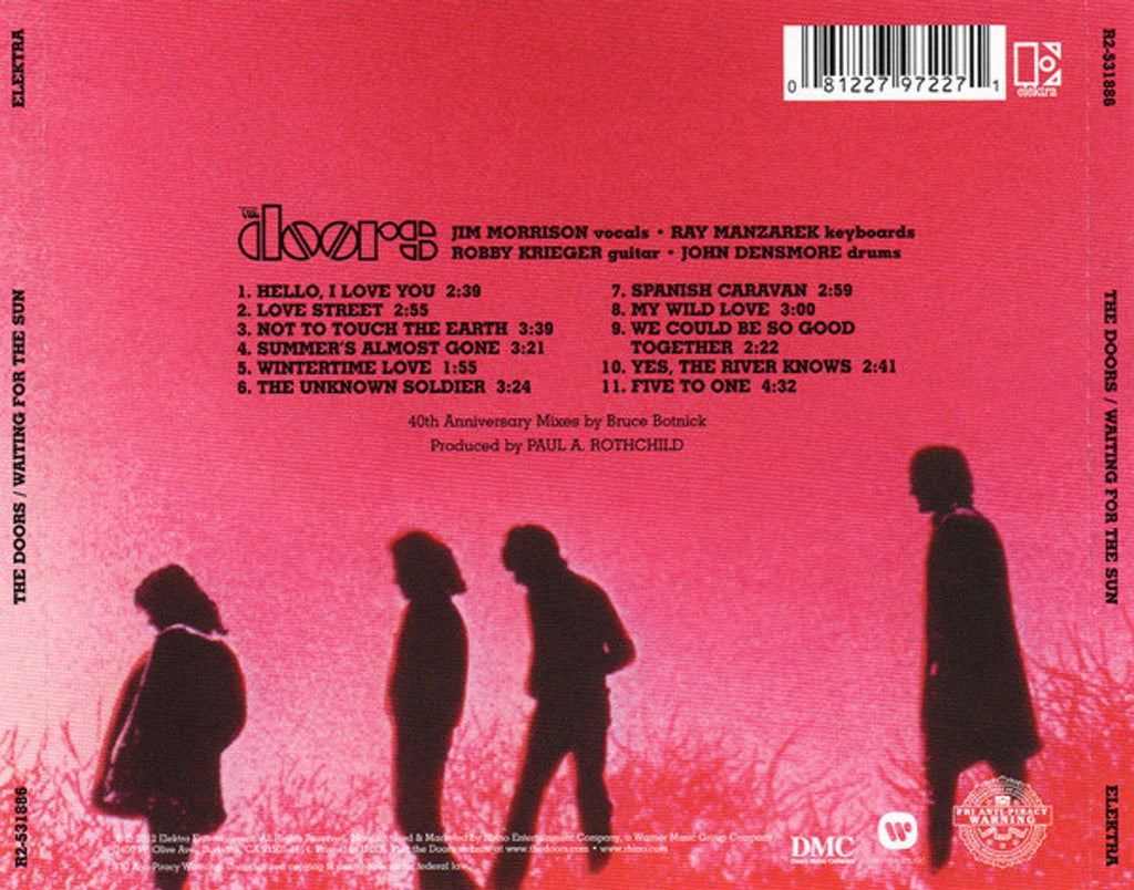 The Doors – Waiting for the Sun Music CD