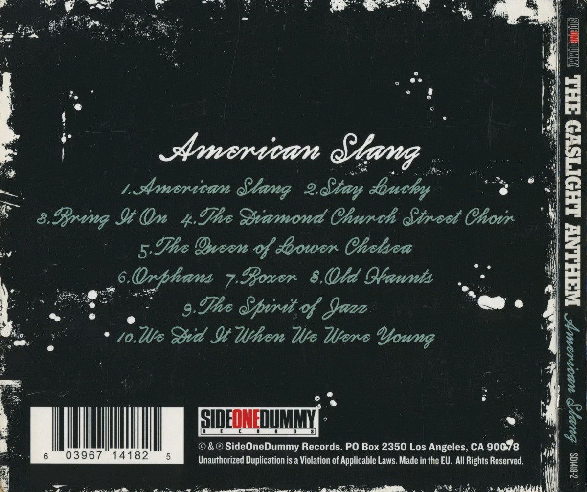 The Gaslight Anthem – American Slang Music CD