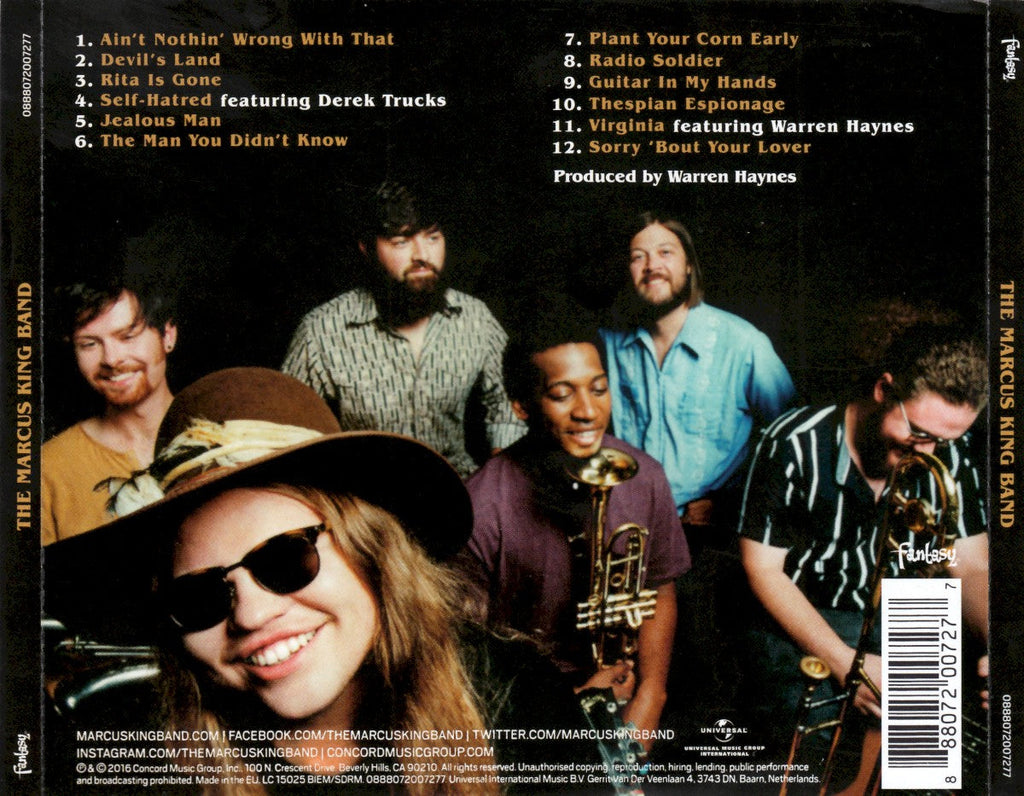 The Marcus King Band – Marcus King Band Music CD