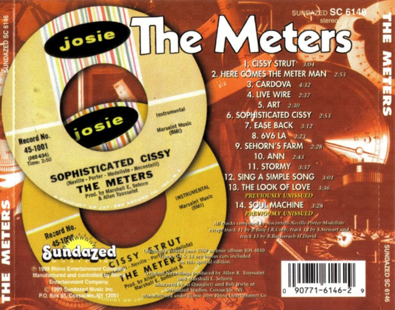 The Meters – Meters (LP Vinyl) Vinyl Record