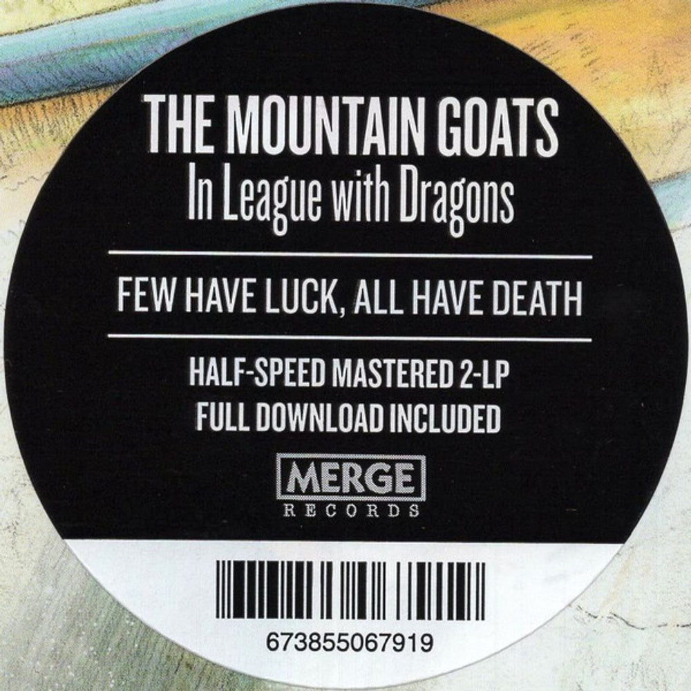 The Mountain Goats – In League with Dragons (2-LP Vinyl) Vinyl Record