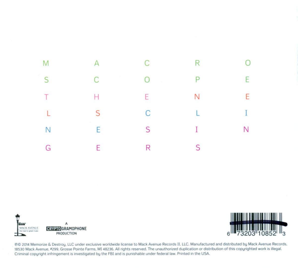 The Nels Cline Singers – MacRoscope Music CD