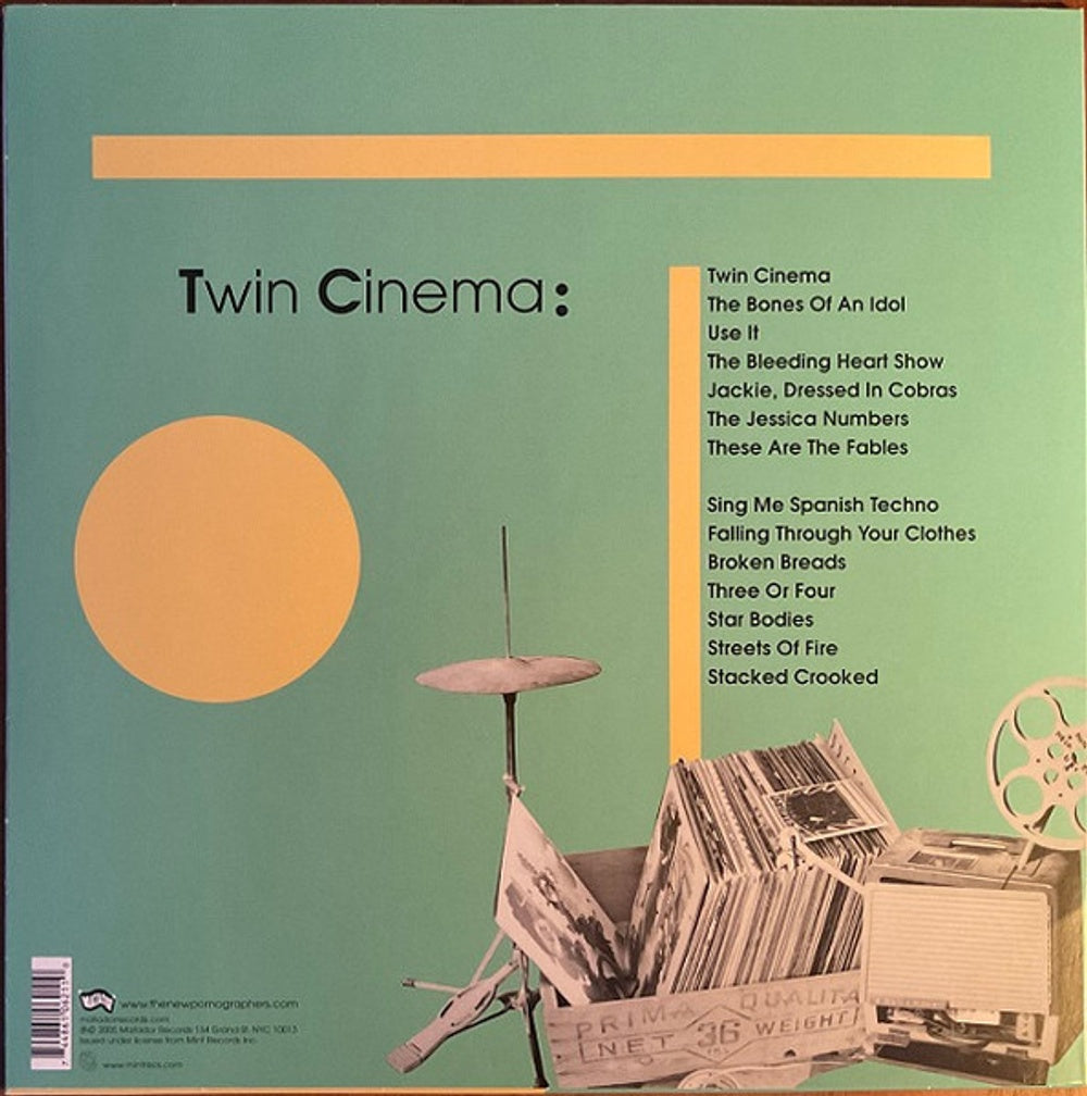 The New Pornographers – Twin Cinema (LP Vinyl) Vinyl Record