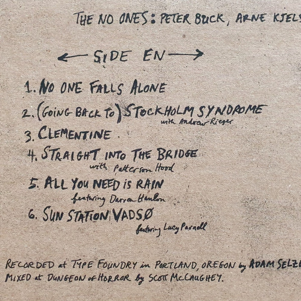 The No Ones – The Great Lost No Ones Album Music CD