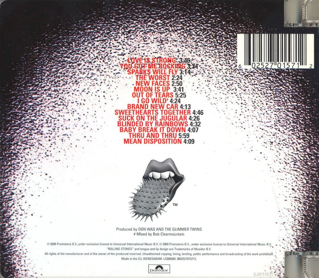 The Rolling Stones – Voodoo Lounge Music CD