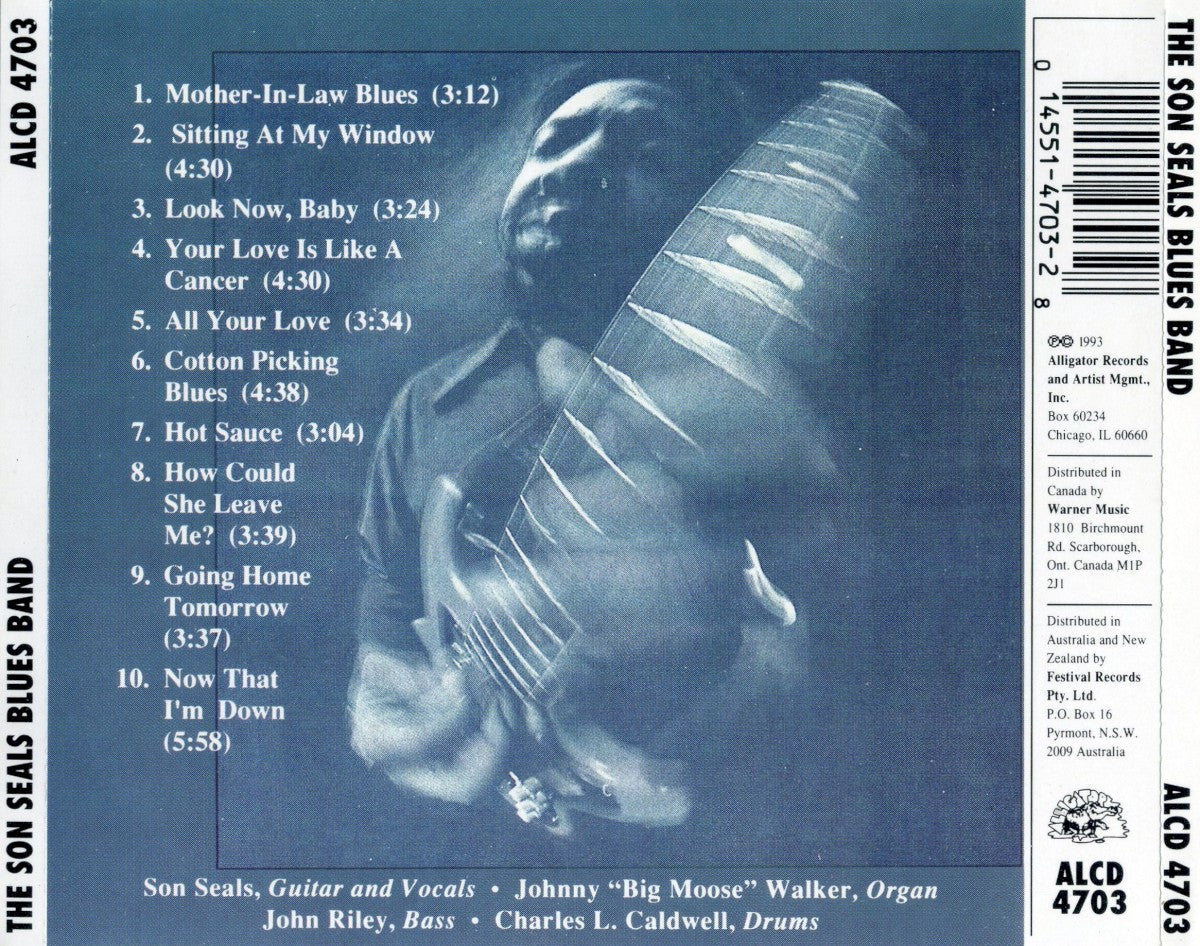The Son Seals Blues Band – The Son Seals Blues Band Music CD