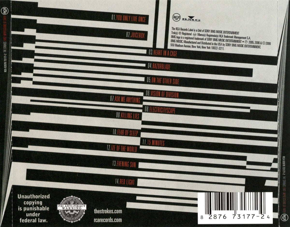 The Strokes – First Impressions of Earth Music CD