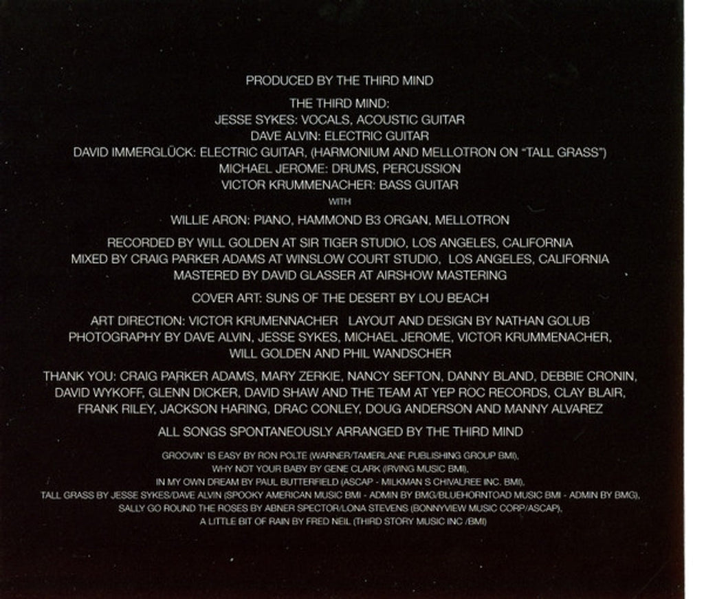 The Third Mind – The Third Mind 2 Music CD