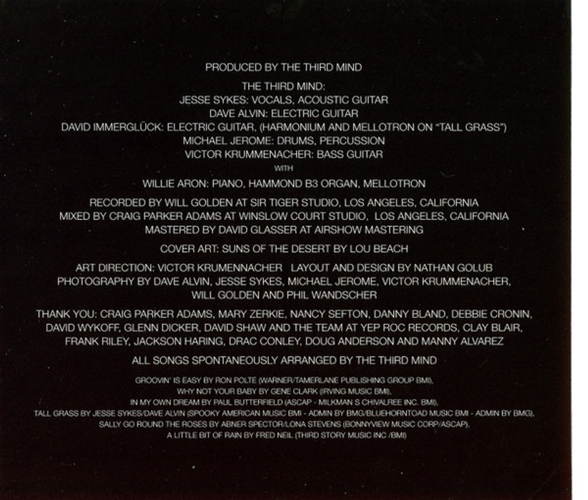 The Third Mind – The Third Mind 2 Music CD