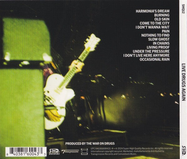 The War On Drugs – Live Drugs Again (2-LP Vinyl) Vinyl Record