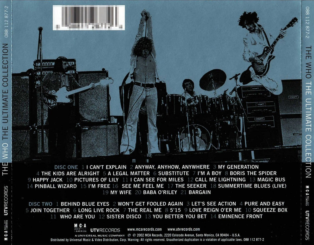 The Who – Ultimate Collection (2-CD) Music CD