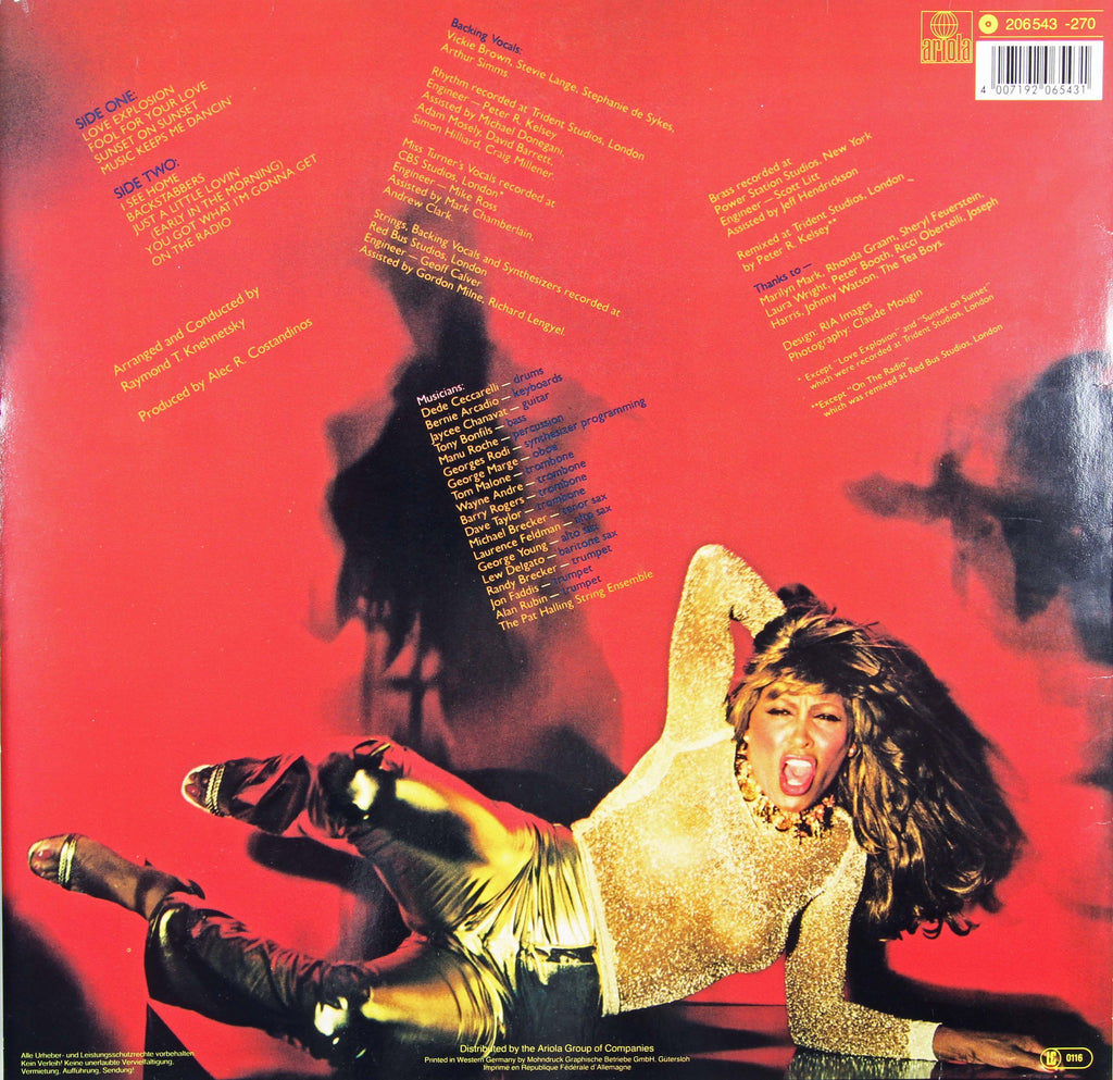 Tina Turner – Love Explosion (LP Vinyl) Vinyl Record