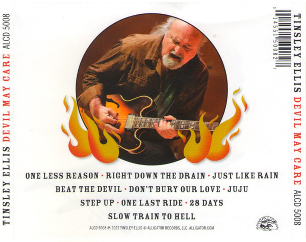 Tinsley Ellis – Devil May Care Music CD