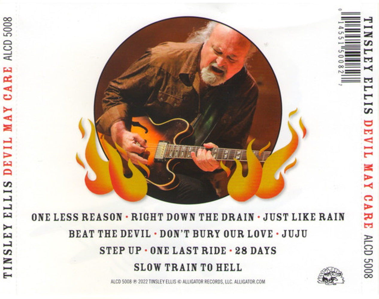 Tinsley Ellis – Devil May Care Music CD