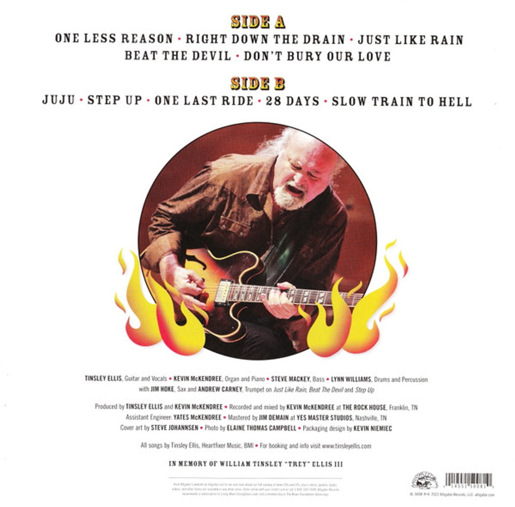 Tinsley Ellis – Devil May Care (Red LP Vinyl) Vinyl Record
