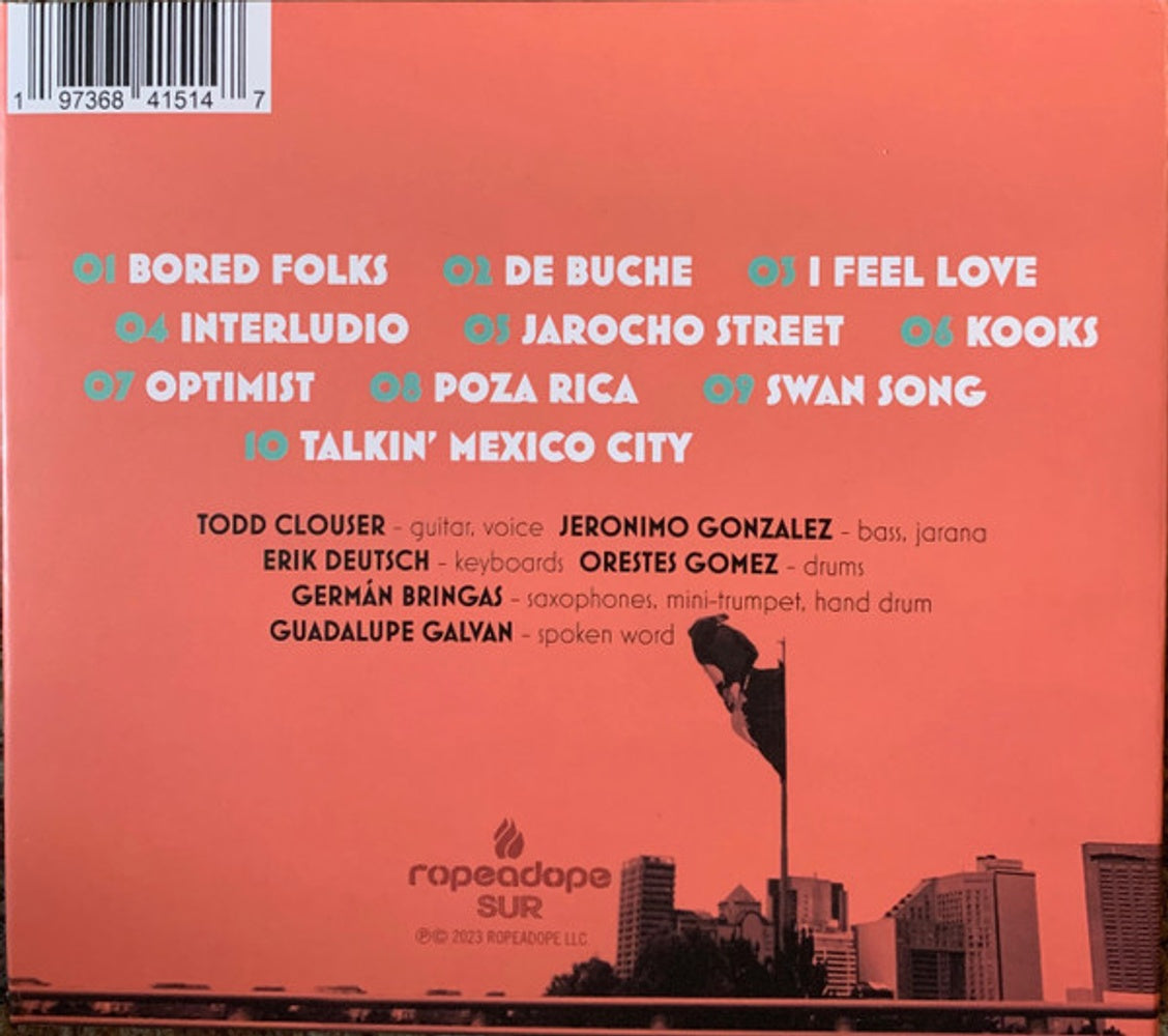 Todd Clouser - The Mexico City Experiment Music CD