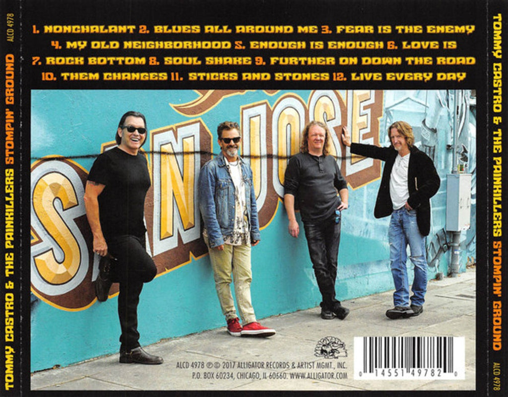 Tommy Castro – Stompin' Ground Music CD
