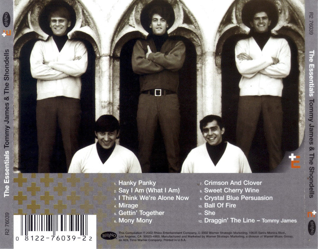 Tommy James & The Shondells – The Essentials Music CD