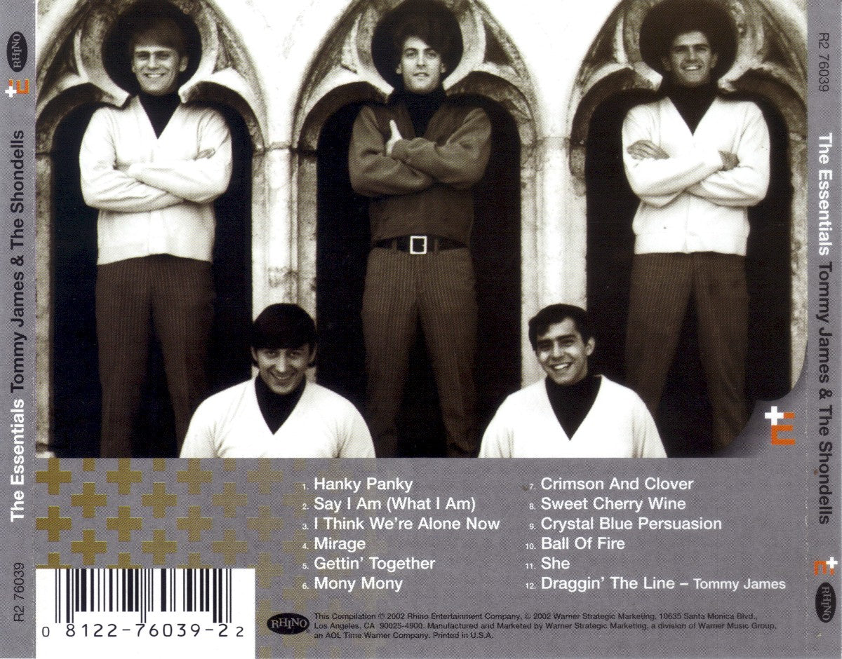 Tommy James & The Shondells – The Essentials Music CD