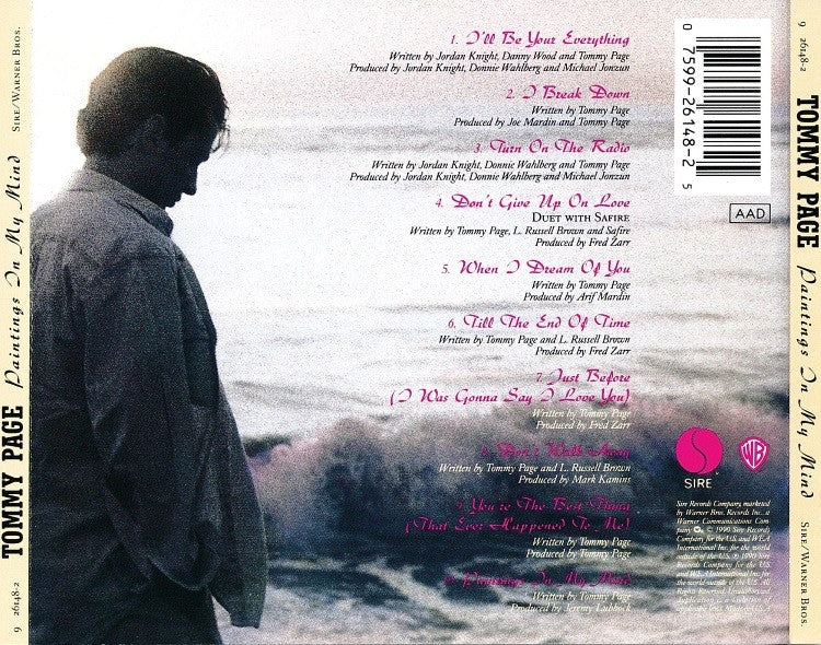 Tommy Page – Paintings in My Mind Music CD