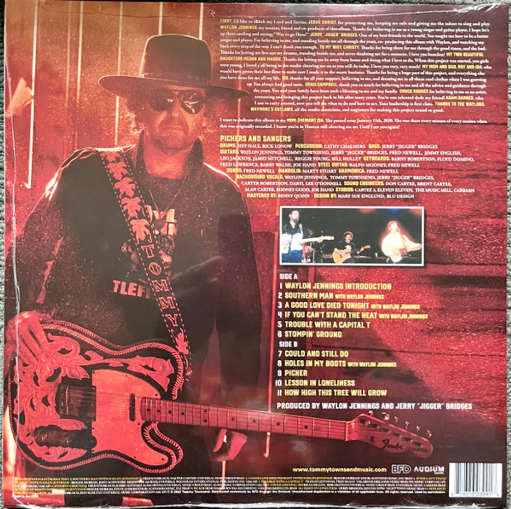 Tommy Townsend & Waylon Jennings – Southern Man (LP Vinyl) Vinyl Record