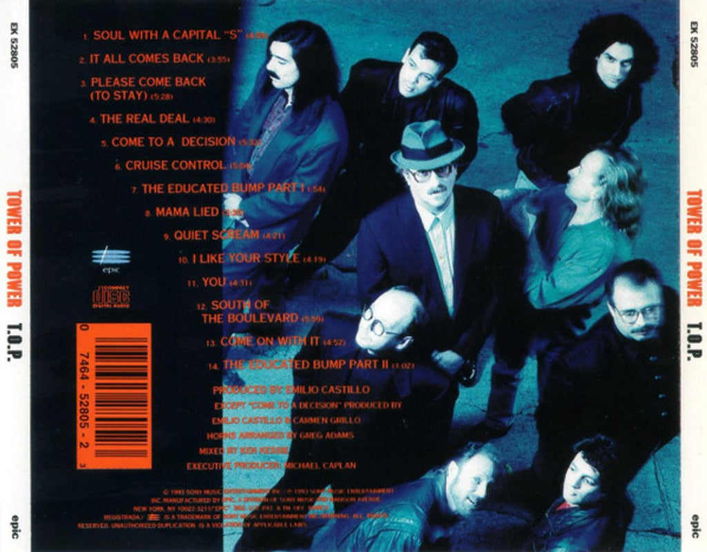 Tower Of Power – T.O.P. Music CD
