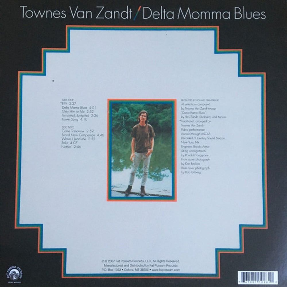 Townes Van Zandt – Delta Momma Blues (LP Vinyl) Vinyl Record