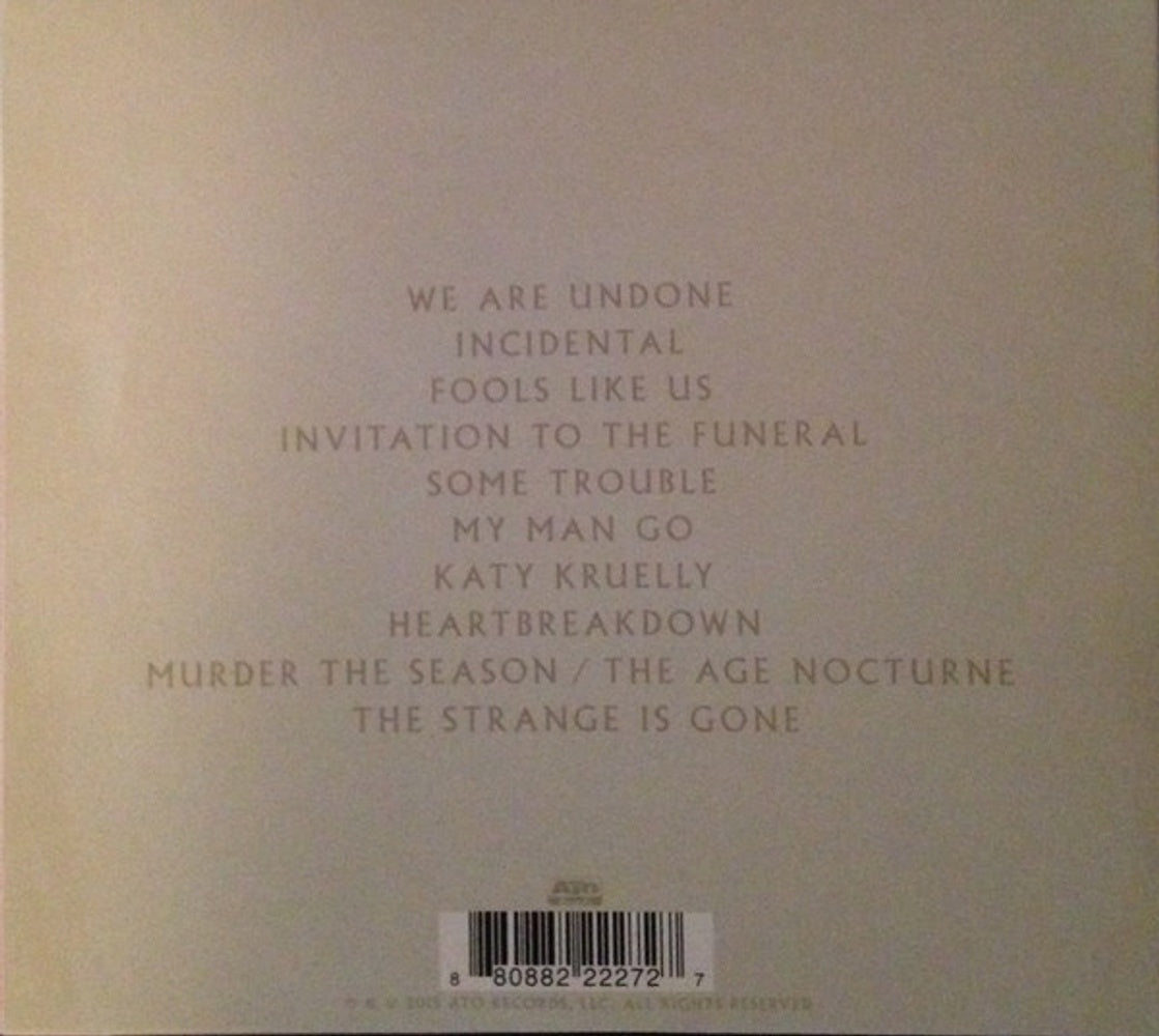 Two Gallants – We Are Undone Music CD