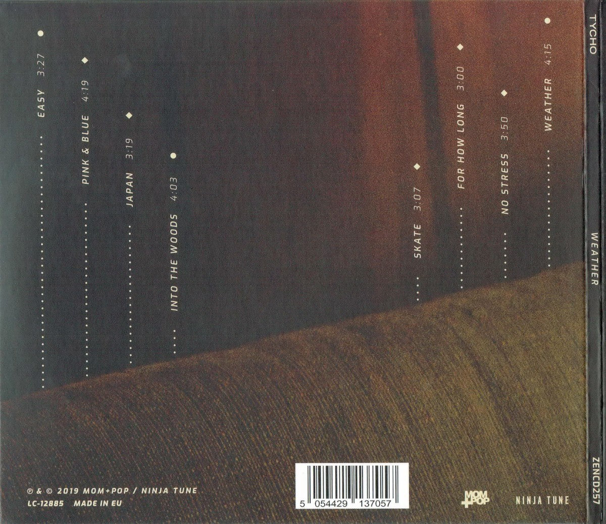 Tycho – Weather (LP Vinyl) Vinyl Record
