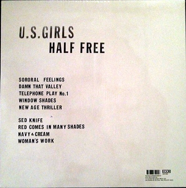 U.S. Girls – Half Free (LP Vinyl) Vinyl Record