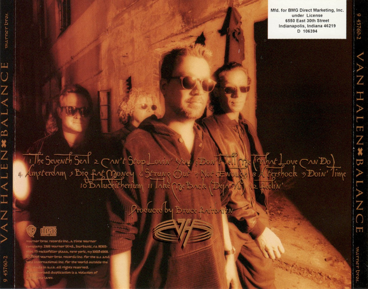 Van Halen – Balance (2-LP Vinyl) Vinyl Record