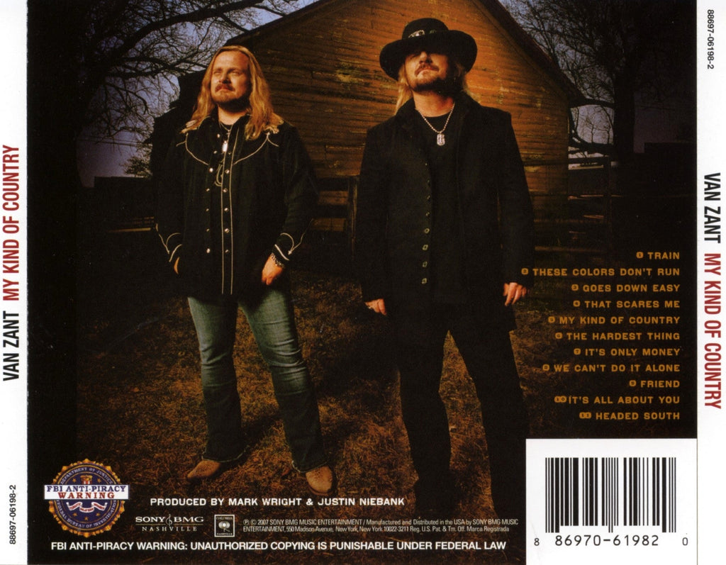 Van Zant – My Kind Of Country Music CD