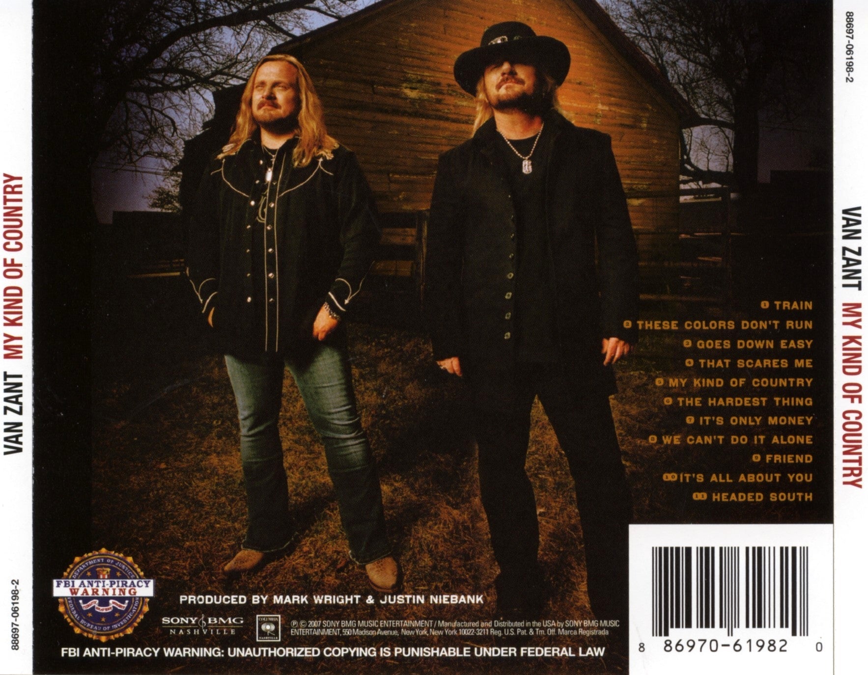 Van Zant – My Kind Of Country Music CD